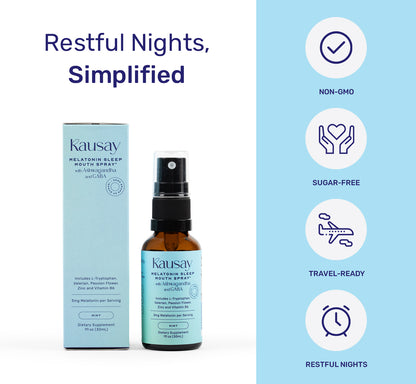 Melatonin Sleep Mouth Spray with Ashwagandha and GABA